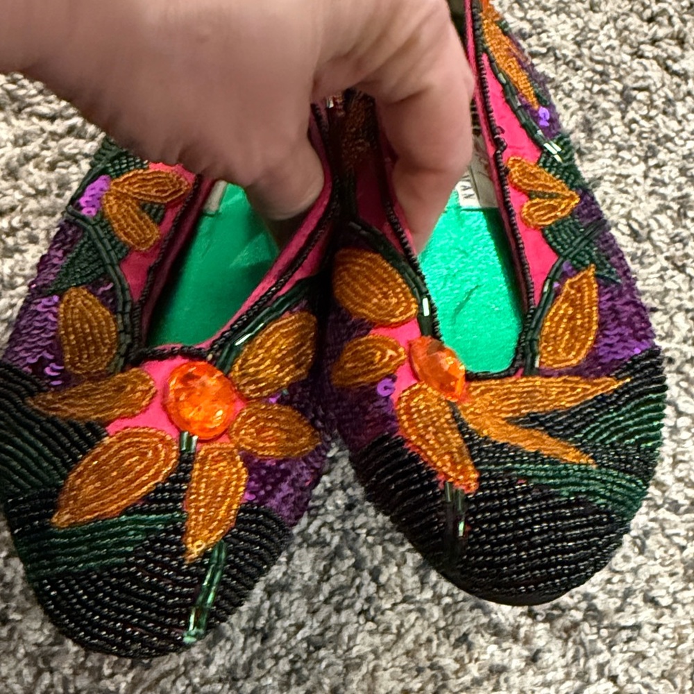 Beverly Feldman vintage flats 8.5 - Picture 7 of 9